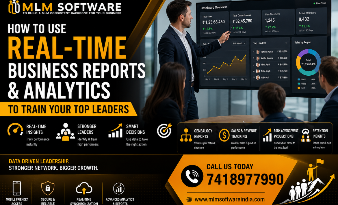Train Leaders with Real-Time Analytics
