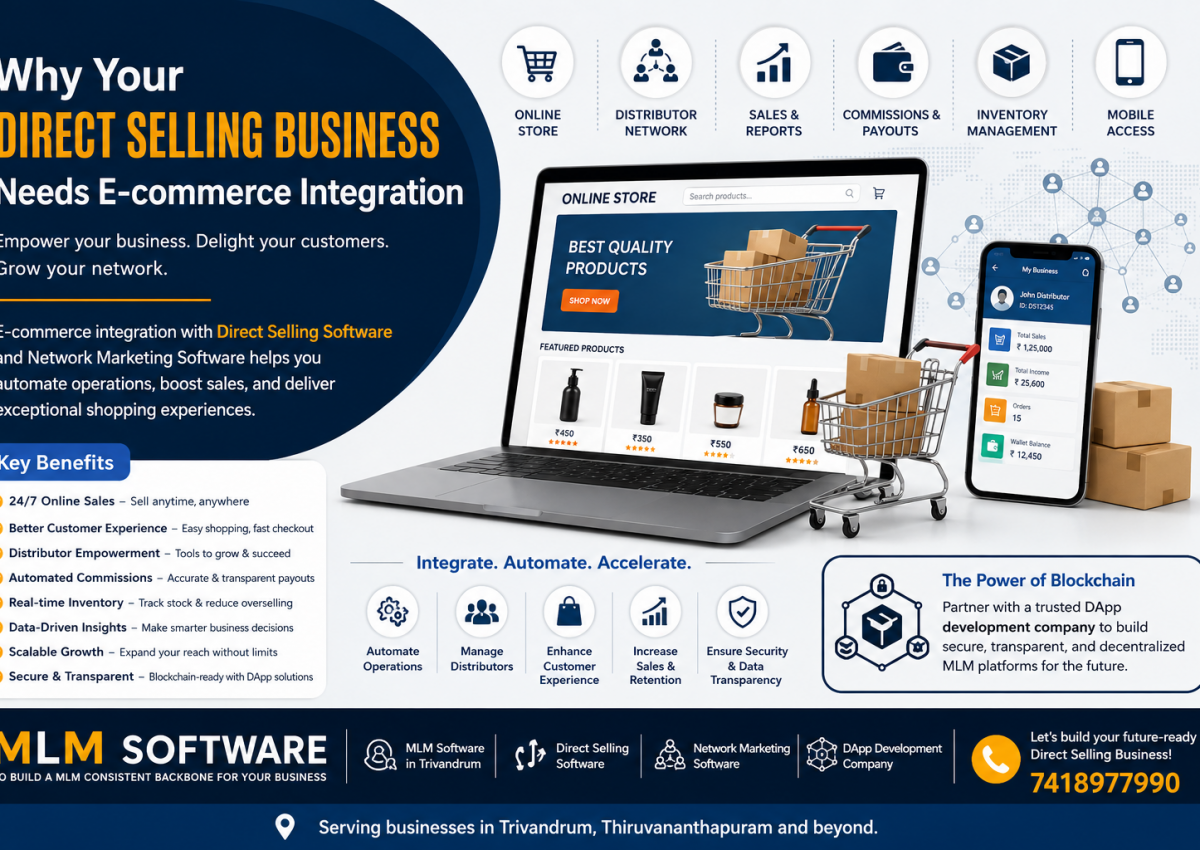 Why Your Direct Selling Business Needs E-commerce Integration