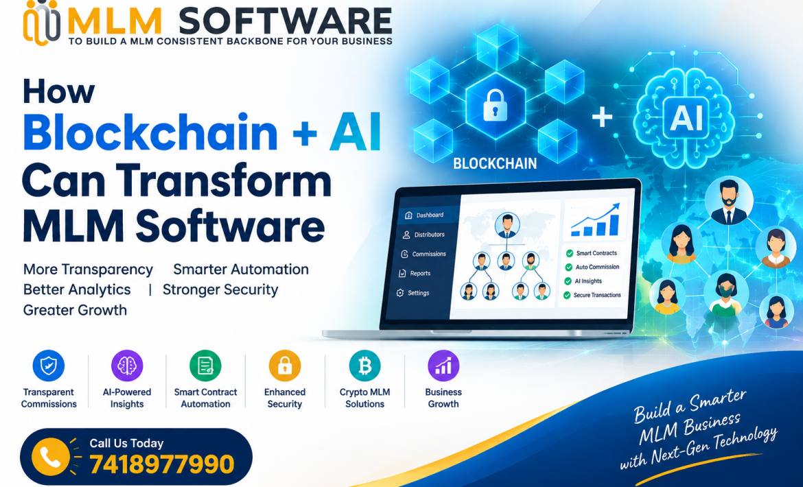 Blockchain + AI in MLM Software: Benefits & Future