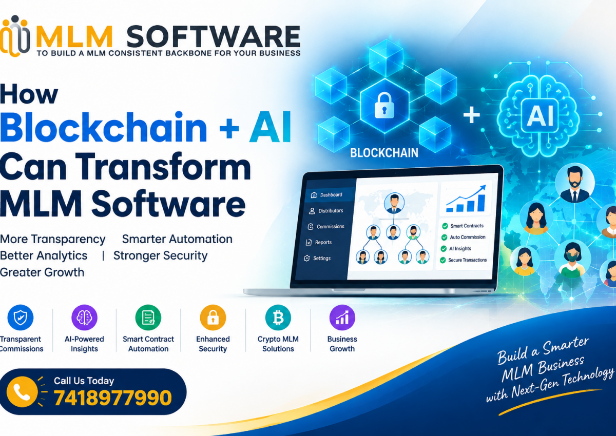 Blockchain + AI in MLM Software: Benefits & Future