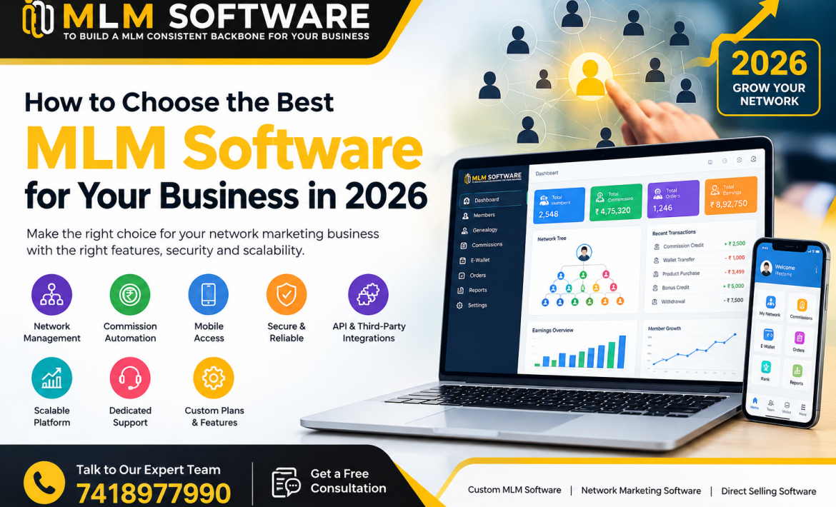 How to Choose the Best MLM Software for Your Business in 2026